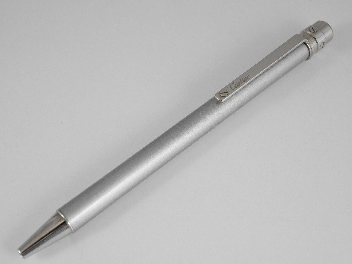 Cartier must 2 Santos Steelcolor Lacquer PT Ballpoint Pen