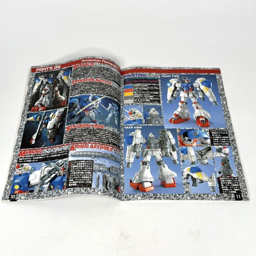 Manuale Istruzioni RX-78 GP02A Gundam Bandai PHYSALIS MG Master Grade 1998 Giappone - Foto 7 di 11