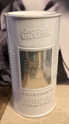Jean Paul Gualtier Parfum Fleur Du Male La Cologne 125ml Eau De Cologn Rare