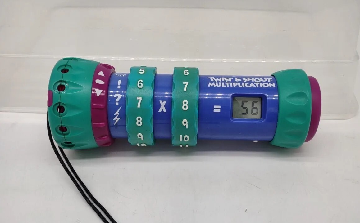 ソフトドリンク math.t Vintage 1998 Leap Frog Twist And Shout Multiplication