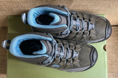 NIB Keen 1023040 Women's Targhee lll Mid WP Magnet/Atlantic Blue