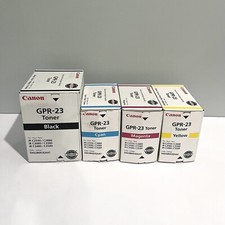 Canon GPR23 Toner Cartridge Set of x4 0452B003, 0453B003, 0455B003, 0454B003 NEW