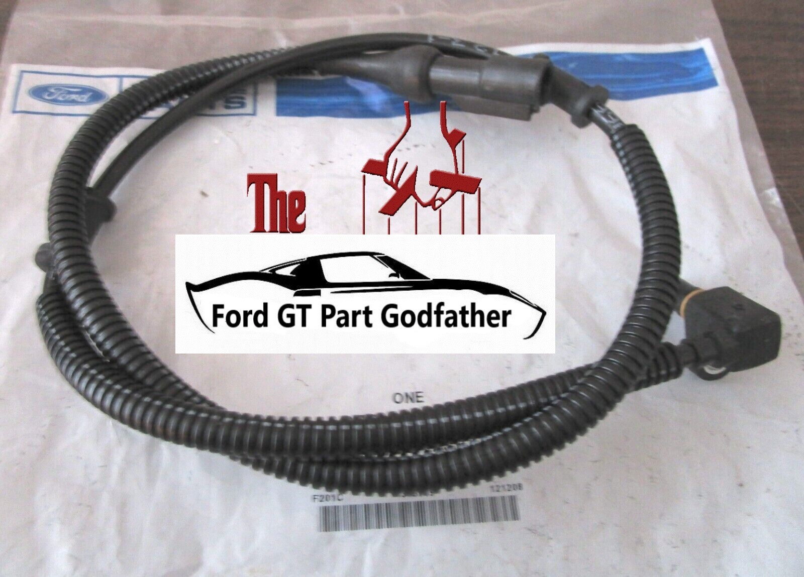 2005,2006 FORD GT GT40 SUPERCAR ABS WHEEL BRAKE SENSOR AND CABLE 05/06