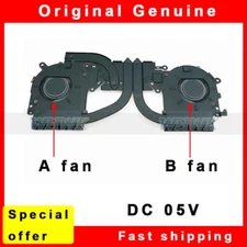 CPU GPU Cooling Heatsink Fan for HP Spectre x360 2-in-1  14-ef2047nr 14-ef0013dx