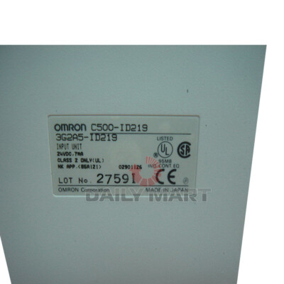 New In Box OMRON PLC C500-ID219 Input Module