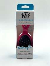 Wet Brush Mini Detangler - Pink