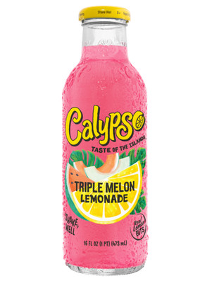 Calypso - Tripple Melon Lemonade - Glasflasche - 473 ml inkl. Pfand