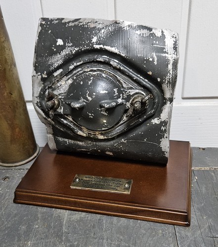 WW2 GERMAN MESSERSCHMITT BF 109 FUEL FILLER CAP, DROP TANK, BATTLEFIELD RELIC - Picture 2 of 12