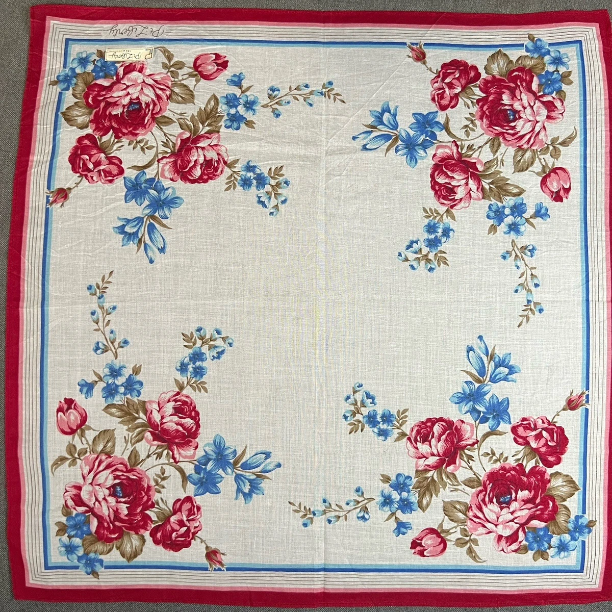 Japanese Handkerchief In Vintage Handkerchiefs for sale - eBay