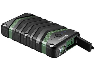 Sandberg 420-36 Survivor Powerbank 20000 20100, Black,Green, Universal, IP67 ~E~
