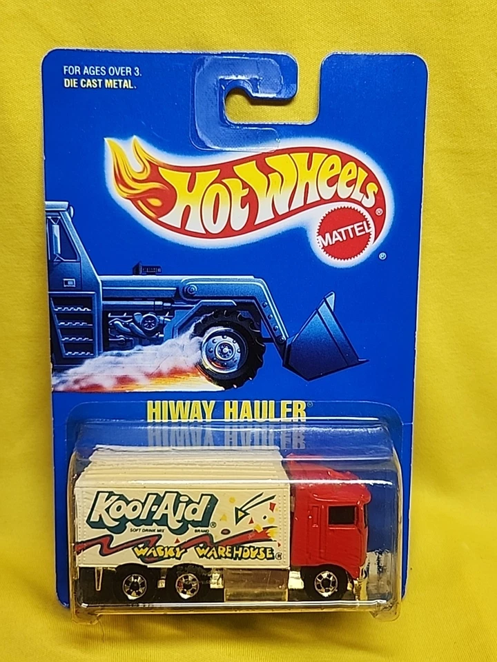 1991 Hot Wheels #142 Hiway Hauler Kool-Aid Wacky Warehouse NOS 🔥F - Image 2 of 4