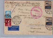 1936 Goppingen Germany Zeppelin LZ 129 Hindenburg Cover to Maracaibo Venezuela