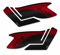 Aufkleber Fur Motorrad Kompatibel Mit Benelli TRK 502 2020-2022 Tank Side