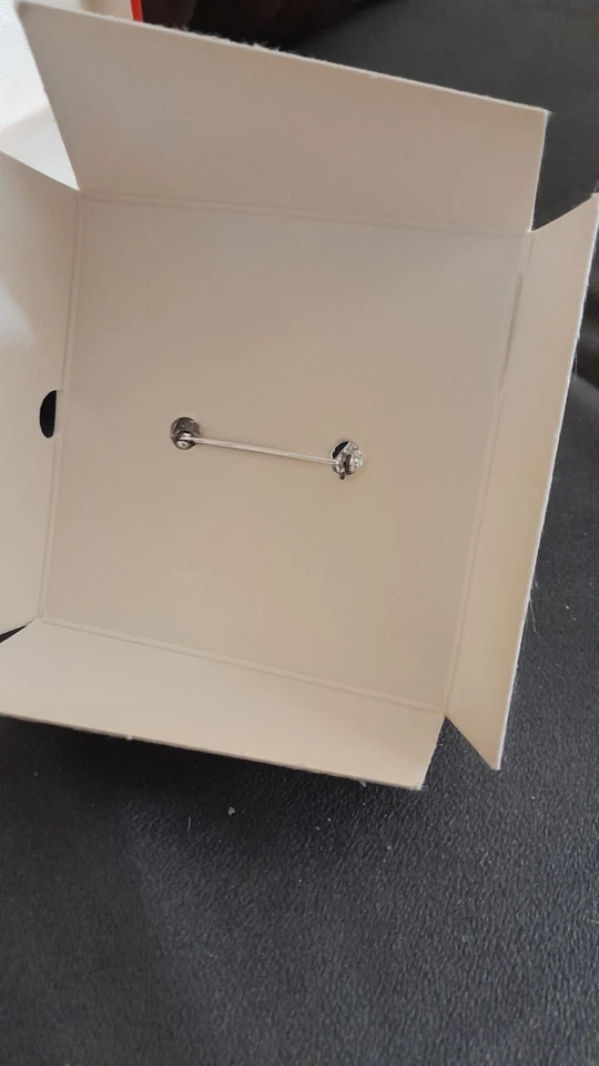 Винтажная серебряная брошь на булавке Napier Mickey & CO DIsney Mickey Mouse б/у в отличном состоянии - Изображение 4 из 4