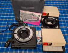 Kodak Pocket Carousel 200 Slide Projector 2.5" EKTAR Lens w/ Case Tray Vintage
