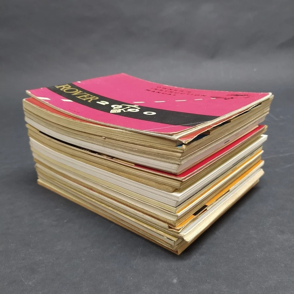 Lotto libretti uso e manutenzione misti Rover, Audi, Volkswagen, BMW. Mediocri - Immagine 3 di 3