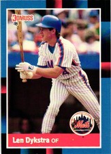 1988 Donruss #364 Len Dykstra