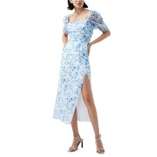 Vestido arrugado French Connection Catrina para mujer talla mediana