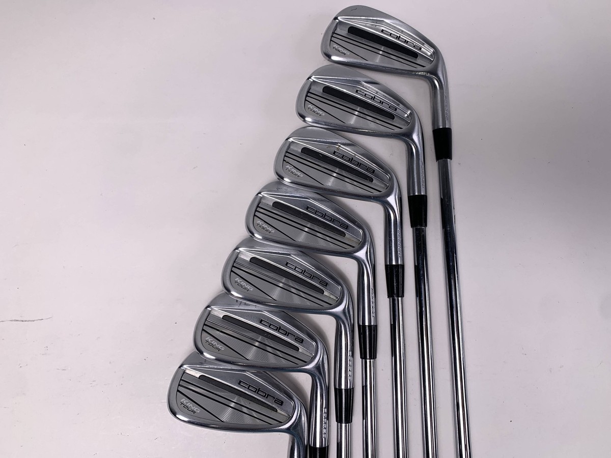 Cobra 2023 KING Tour Iron Set 4-PW KBS $-Taper 120 Stiff Steel 