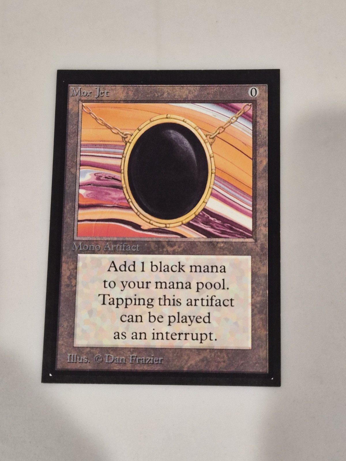 MTG Mox Jet Collector's Edition