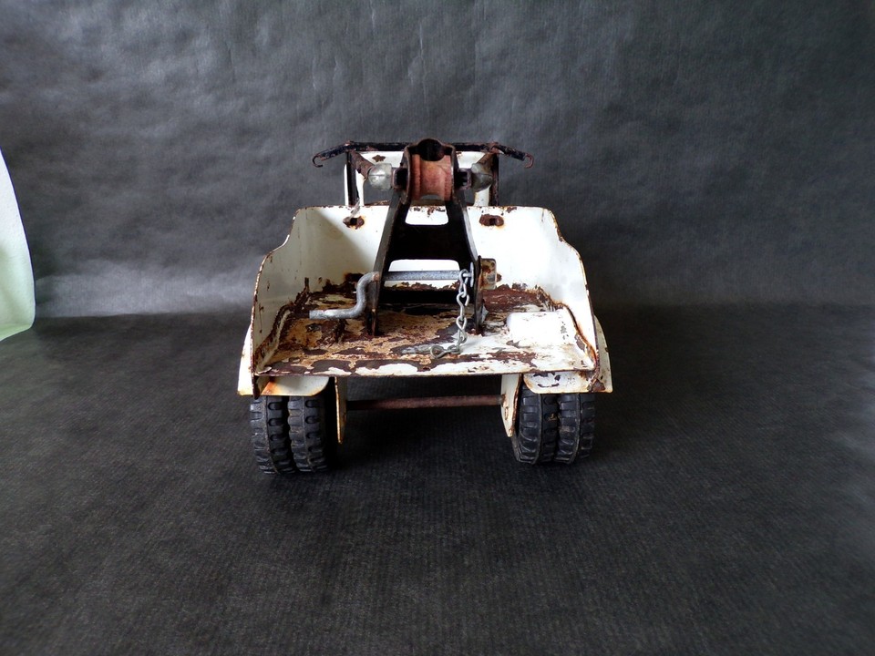 Tonka 1950s No. 2518 Aa Wrecker Truck In Orange Auction - Foto 6