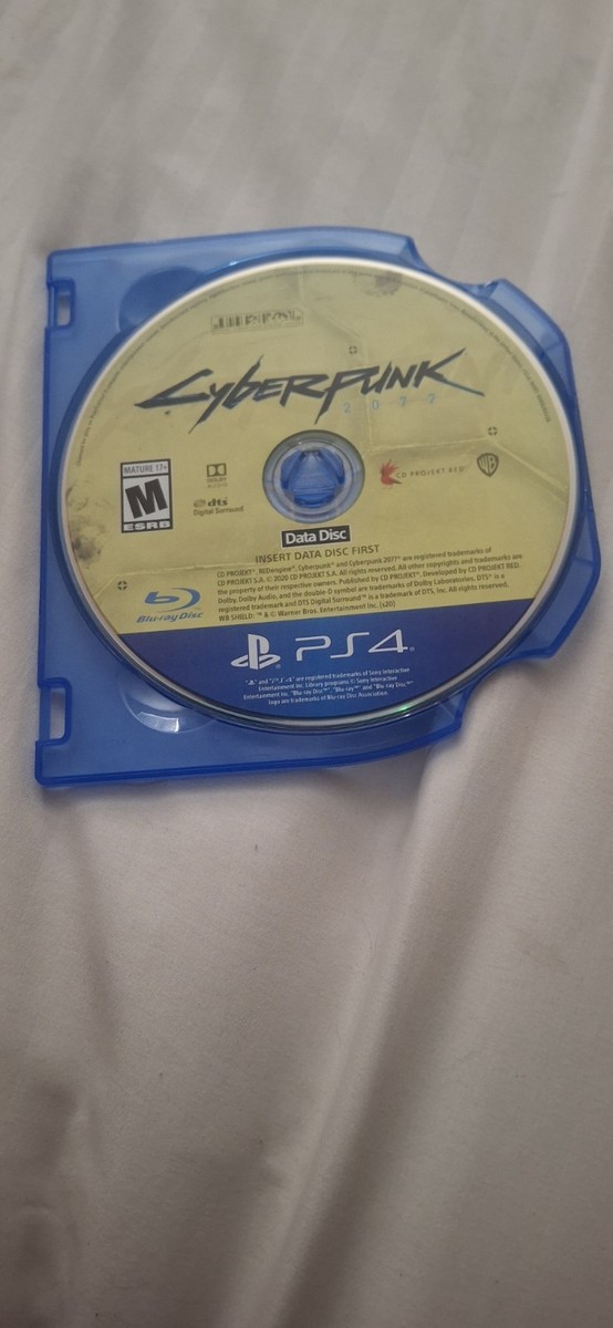 PlayStation4 - サイバーパンク2077 PS4 Sony Playstation 4 Cyberpunk 2077 PS4 Video Game Two Disc