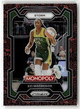 2024 Panini Prizm Monopoly WNBA #8 Ezi Magbegor Red Classic Icons Prizms
