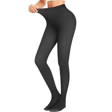 Women's Fleece-Lined Warm Thick Thermal Leggings - Winter Stockings for Outdoor