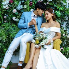  1 Pair Elegant Wedding Gloves Fingerless Flower Lace Gloves Bridal Dress Gloves