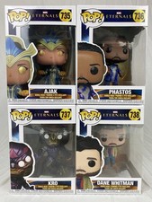 Eternals Pops x4 #735 #736 #737 #738 Funko Pop Vinyl Bobble Head Marvel Movies