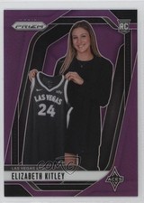 2024 Panini Prizm WNBA Purple Prizm 18/149 Elizabeth Kitley #140 Rookie RC 1kn1