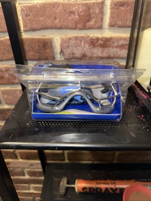 BRINE Vantage SS Eye Mask Lacrosse Stainless Steel Blue NEW & HARD TO FIND!