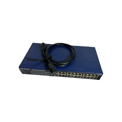 NETGEAR ProSafe JFS524 24-Port Fast Ethernet Network Switch 