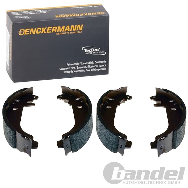 Denckermann Bremsbacken Satz Hinterachse Passend FüR Renault 11 19 21 9 Clio RAP-image