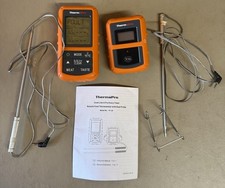 ThermoPro Remote Food Thermometer Cook Like A Pro BBQ Grill Smoker TP-07S Used