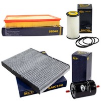 Filter Set SCT Kraftstoff- ÖL- Luft- Innenraum- FüR VW New Beetle 2.5 150 PS