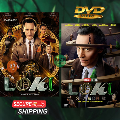 DVD | Loki TV Series 2023 Season 1-2 HD Audio Eng All Region Free New