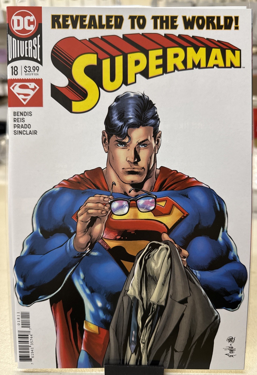 SUPERMAN 18 CVR A 1ST PRINT SUPERMAN SECRET REVEALED! 🔥🔑 NM