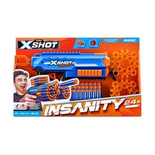 Zuru X-Shot Insanity Manic Blaster 24 Darts by ZURU