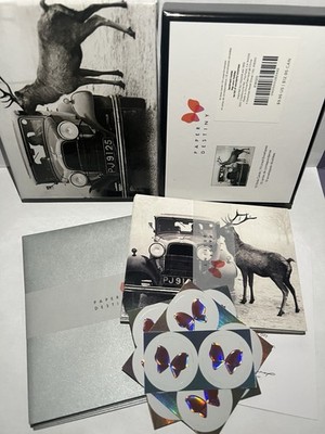 Christmas Paper Destiny May Your Holiday Be Full Of Wonderful Surprises XmasCard