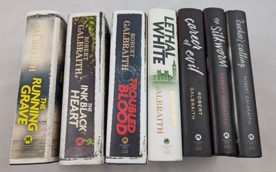 Robert Galbraith Cormoran Strike Set Lot 1-7 Complete Hardcover ~ First Editions