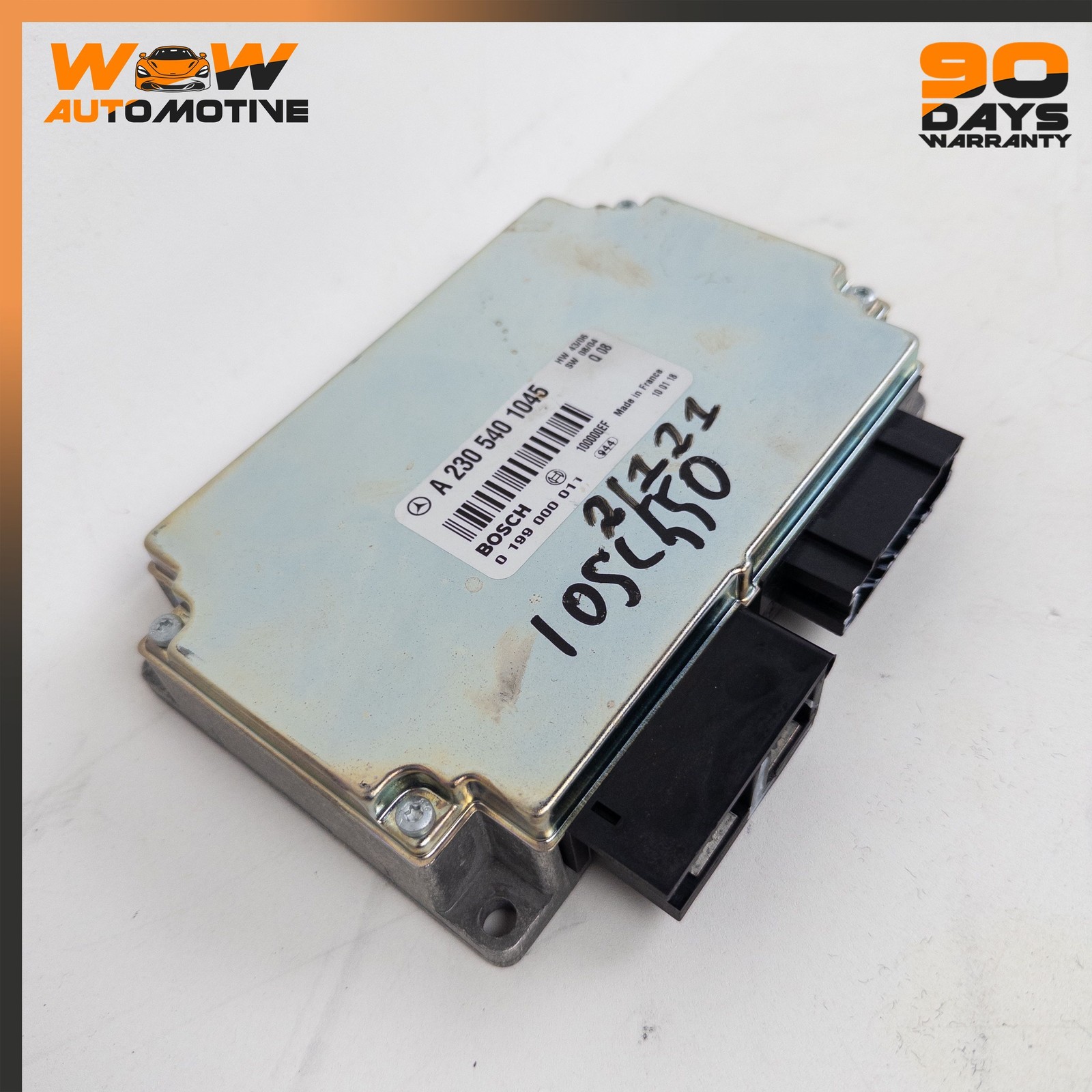02-12 MERCEDES-BENZ SL550 ECU BATTERY STABILIZATION CONTROL MODULE 2305401045 OE