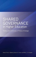 Sharon F. Cramer (U. A.) | Shared Governance In Higher Education | Buch (2020)