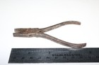 1800's small and cute pair of handmade pliers w/ an animal maker's mark NICE 4" — photo 3