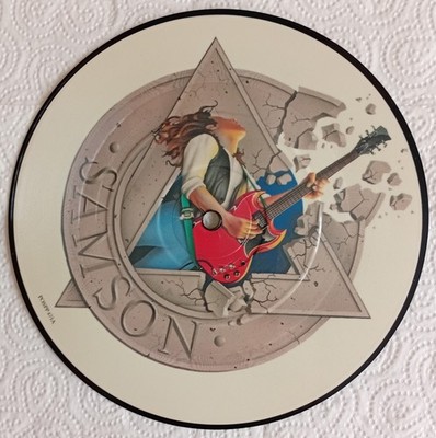 Samson - Losing My Grip Picture Disc 1982 Polydor VG. Condition 7'' Single Vinyl.