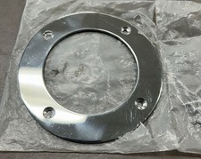 1928-36 Ford Stainless Steel Round Shifter Boot Retaining Ring With Screws