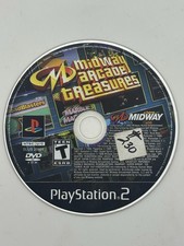 Midway Arcade Treasures 1 (Sony PlayStation 2) Disc Only tested