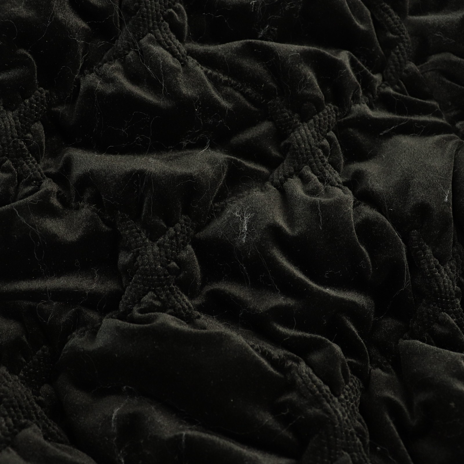 Ameri Vintage 24Aw Velor Quilting Stand Collar Bl… - image 7