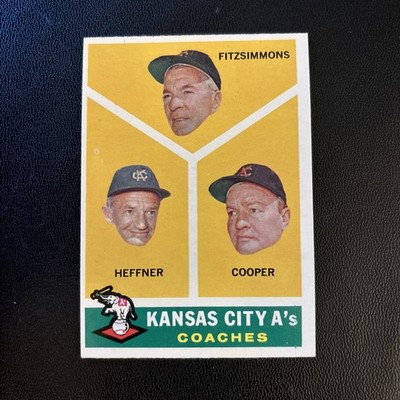 1960 Topps - Freddie Fitzsimmons, Walker Cooper, Don Heffner #462