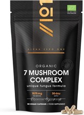 Mushroom Complex Lions Mane, Shitake, Chaga, Reishi, Cordyceps, Maitake x 90